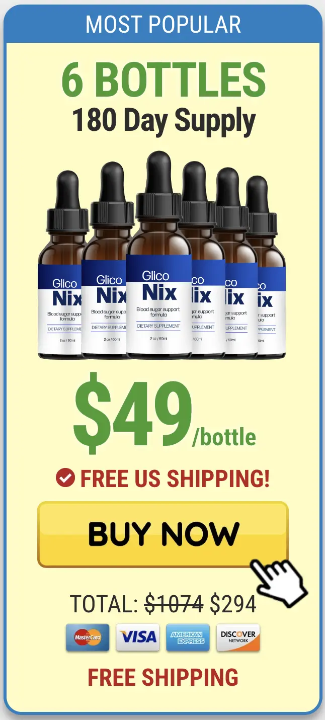 GlicoNix 6 bottles